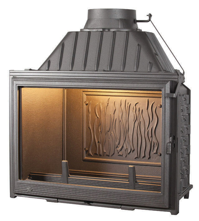 Seguin Super 9 Cheminee Fireplace with swing door