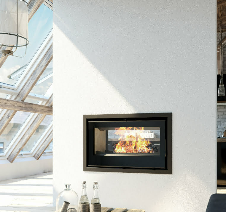 Axis 1000IB Single Sided Fireplace