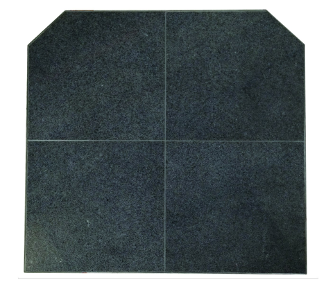 Granite Tiled Hearth
