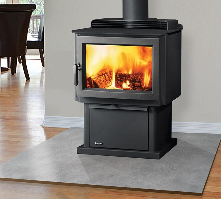 Hamilton contemporary Wood Fire
