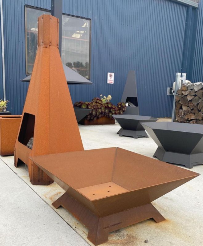 Corten Chiminea
