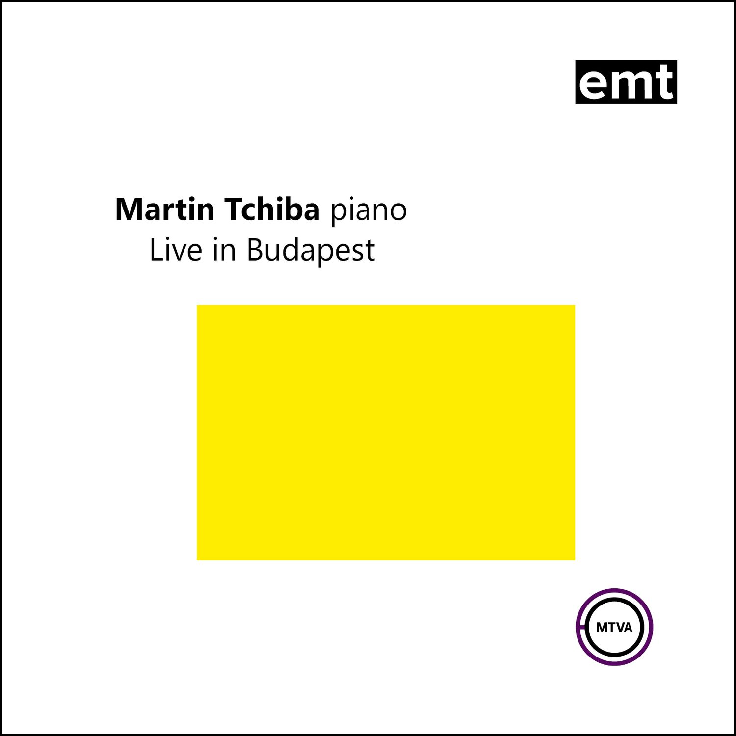 Martin Tchiba, piano. Live in Budapest