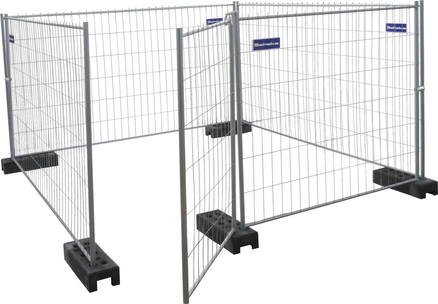 Schake Bauzaunpaket Standard - Lagerfläche