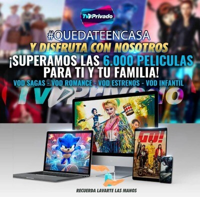 IPTV +.5000 Canales (Servicio EXCLUSIVO)