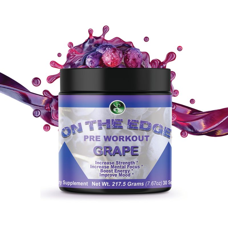 On the Edge Pre-Workout (Grape)