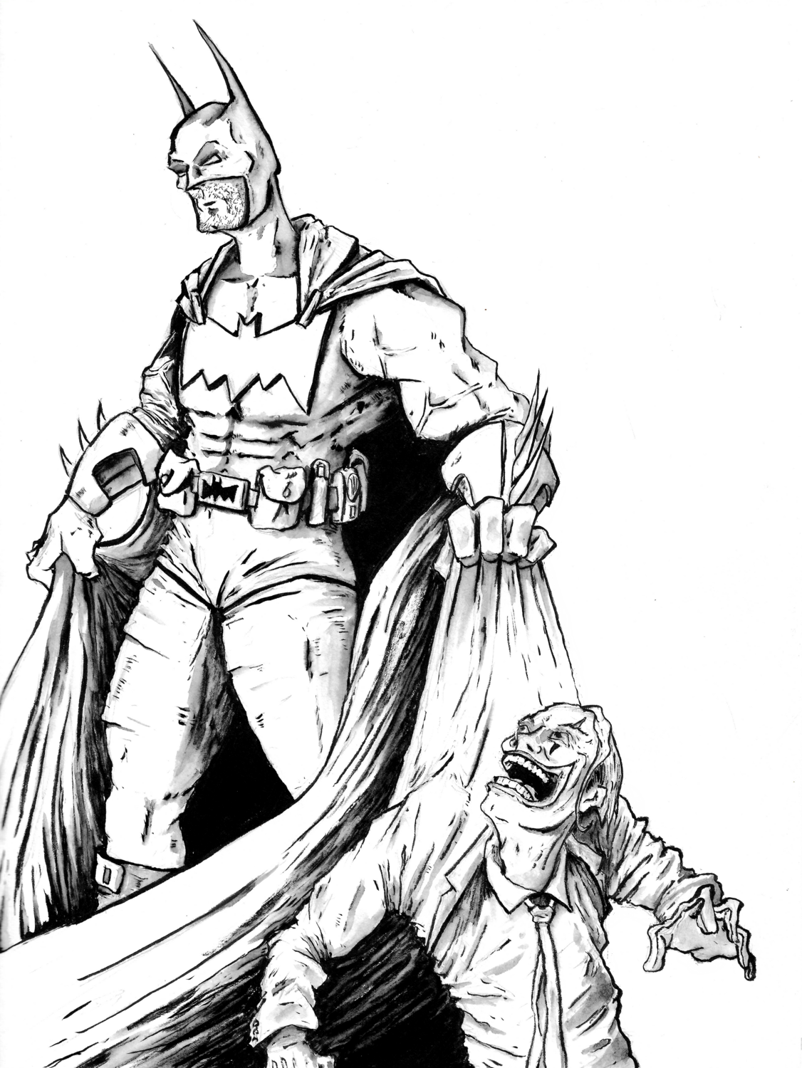 Batman Joker (original Illustration)