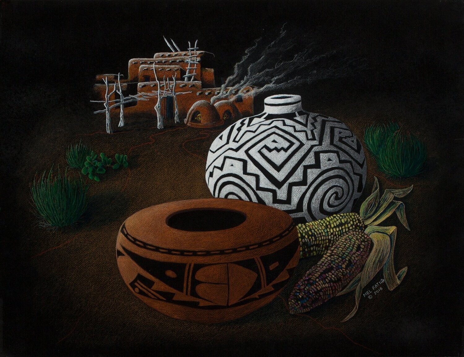 Pueblo Seed Pots