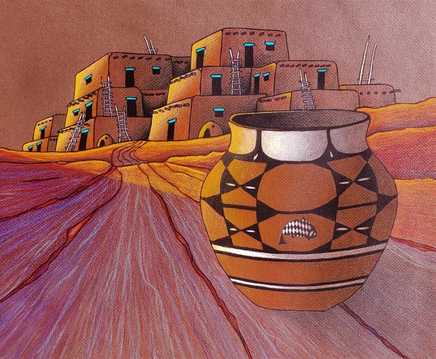 Sunrise at the Pueblo
