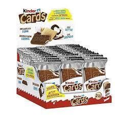 KINDER CARDS SINGLE (30PACK)