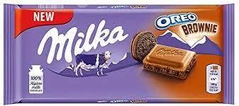 MILKA CHOCOLATE BAR 100gr OREO BROWNIE (22PACK)