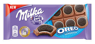 MILKA CHOCOLATE BAR 100 gr OREO SANDWICH (16PACK)