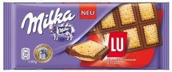 MILKA CHOCOLATE BAR 100gr  LU (18PACK)