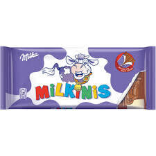MILKA CHOCOLATE BAR 100gr MILKINI (20PACK)