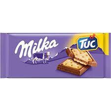 MILKA CHOCOLATE BAR 100gr TUC (18PACK)