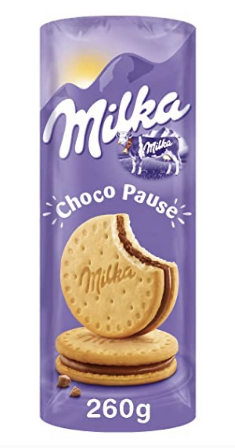 MILKA CHOCO PAUSE CREME COOKIE (18PACK)