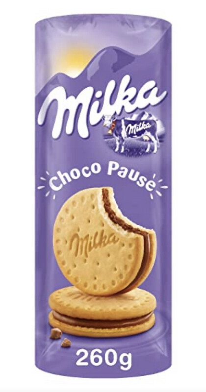 MILKA CHOCO PAUSE CREME COOKIE (18PACK)