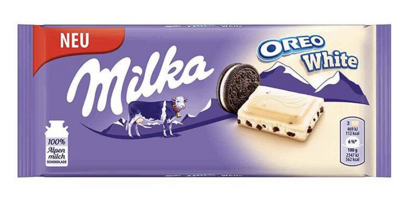 MILKA BARRA OREO WHITE (22PACK)