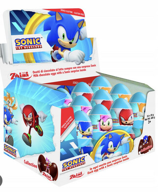 SONIC CHOCOLATE SURPRISE EGGS (24PACK)