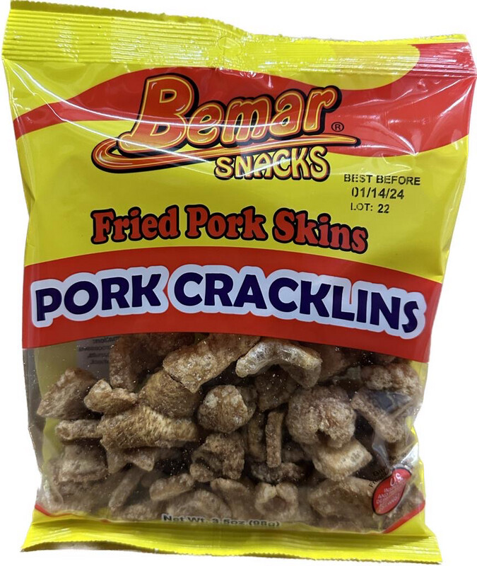FRIED PORK SKIN CRACKLINS (24PACK)