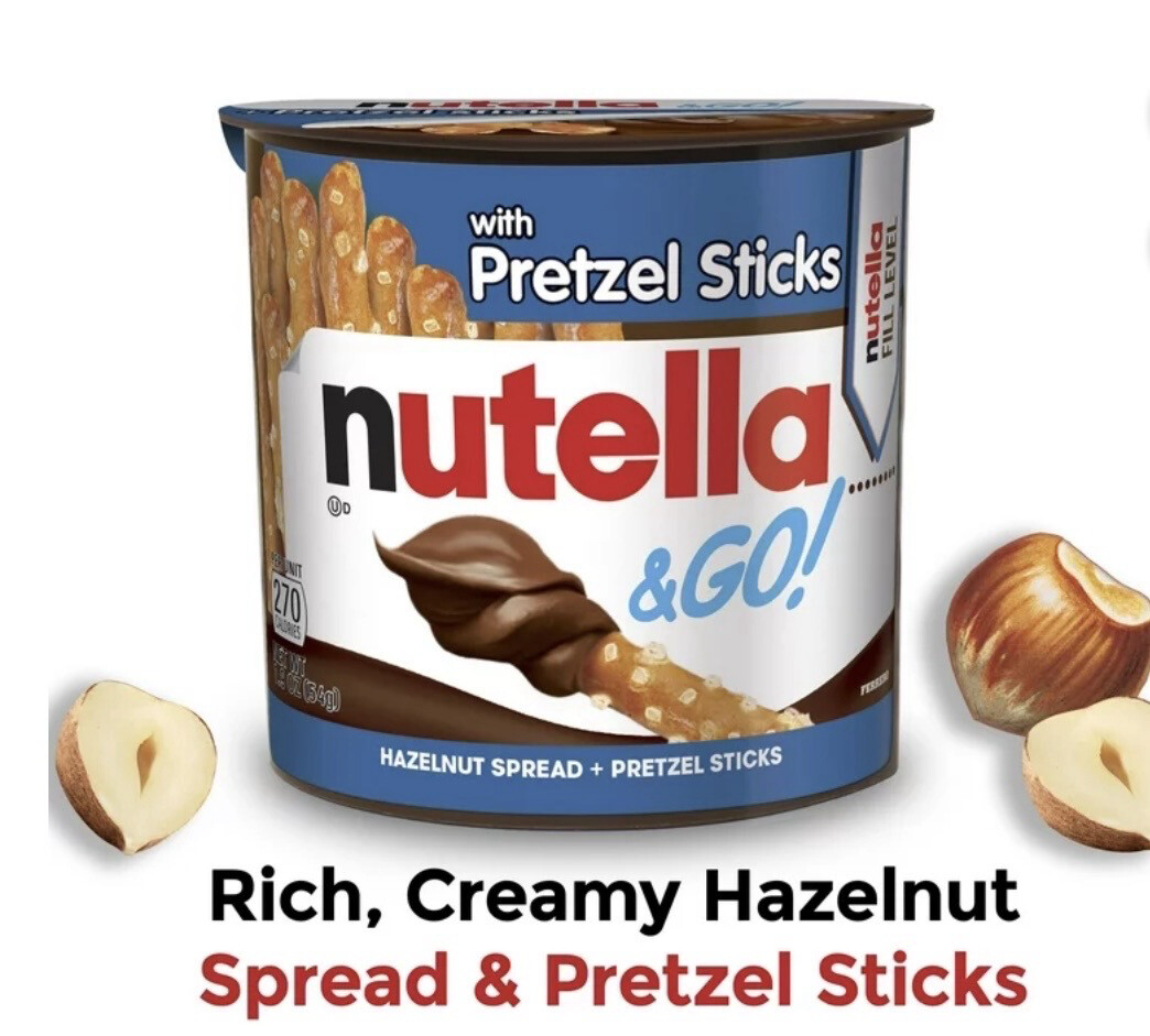 NUTELLA PRETZEL STICKS (24PACK)