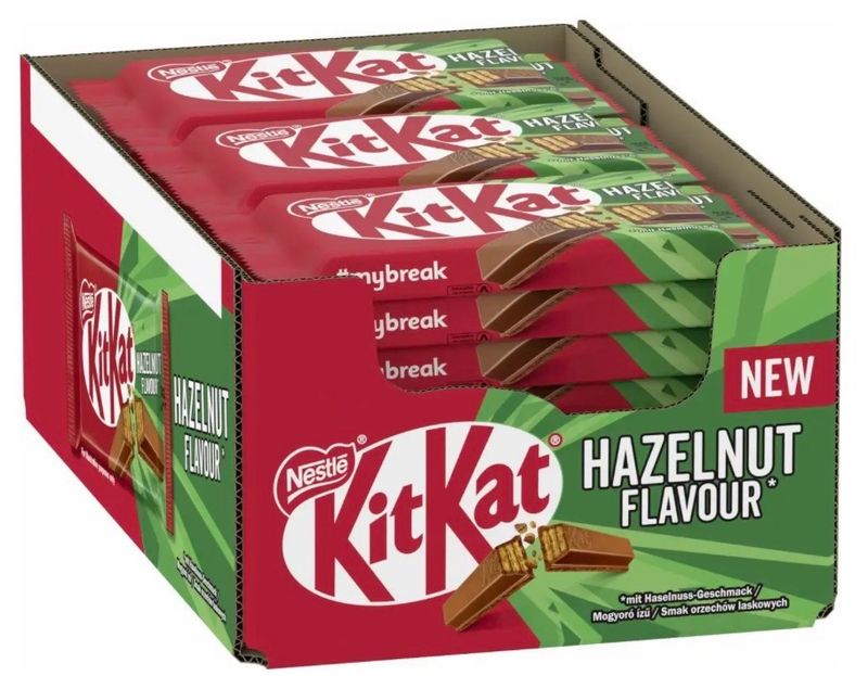KIT KAT BAR HAZELNUT (24PACK)