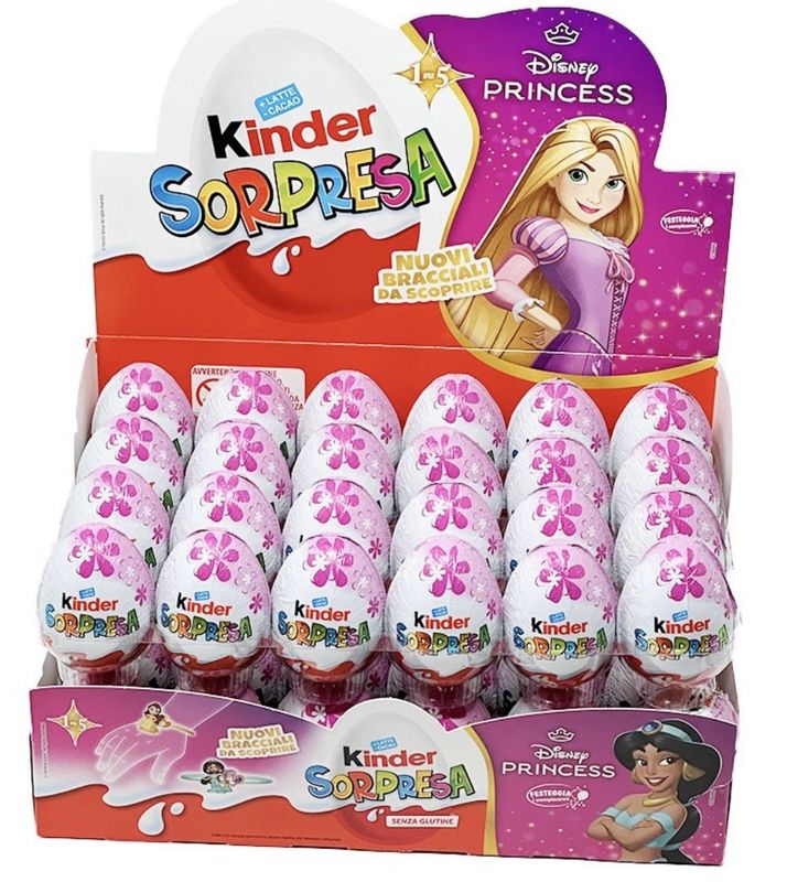 KINDER SURPRISE DISNEY PRINCESS (72PACK)