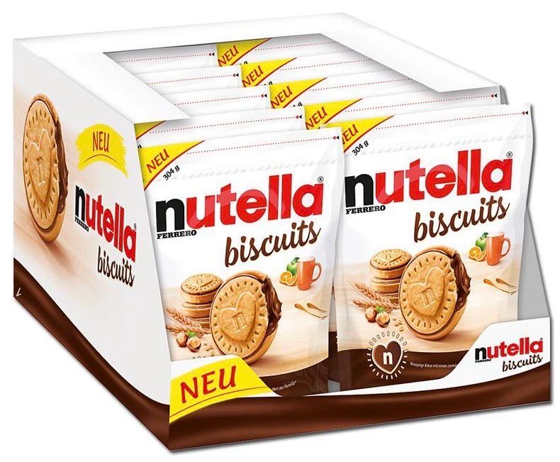 NUTELLA BISCUITS LARGE BAG (10PACK)