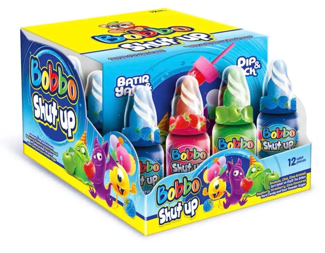 BOBBO SHUT UP CANDY (12PACK)