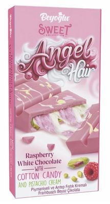 DUBAI LUXURY WHITE CHOC BAR ANGEL HAIR 200GR X6