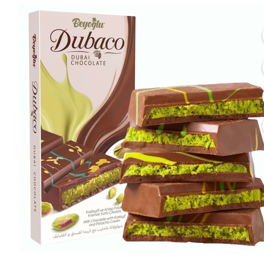 DUBAI LUXURY CHOCOLATE BAR 95GR (6PACK)