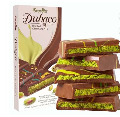 DUBAI LUXURY CHOCOLATE BAR 95GR (6PACK)