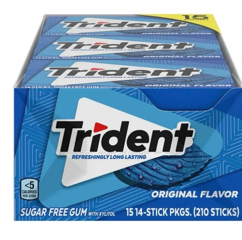 TRIDENT GUM ORIGINAL (15PACK)
