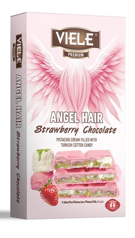 VIELE ANGEL HAIR STRAWBERRY CHOC (6PACK)