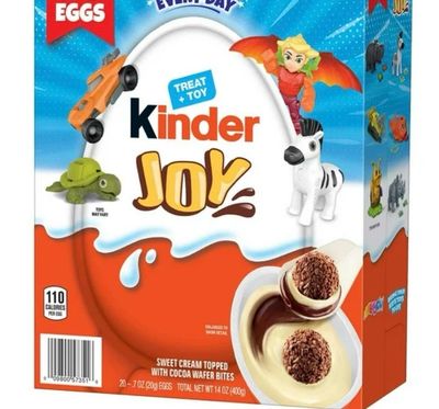KINDER JOY EGGS (60PACK)