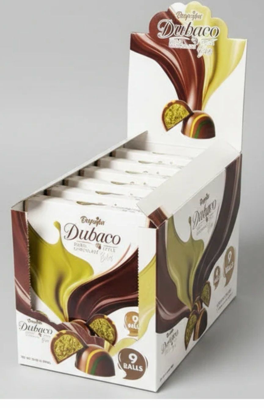 PISTACHIO DUBAI CHOCOLATE BALLS T9 (6PACK)