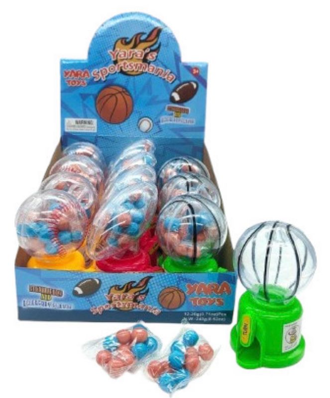 CANDY TOY SPORTS MANIA (12PACK)
