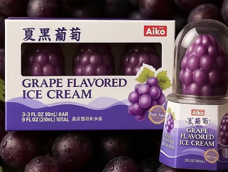 VIRAL GRAPE ICE CREAM 8X3 (24UNITS)