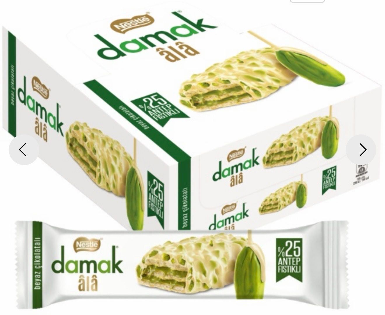 NESTLE PISTACHIO WHITE CHOCOLATE WAFER (12PACK)