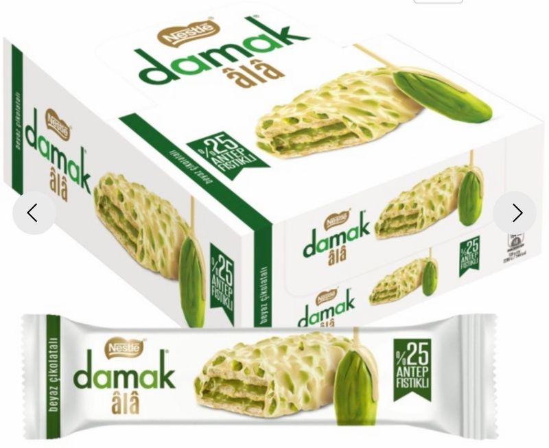 NESTLE PISTACHIO WHITE CHOCOLATE WAFER (12PACK)