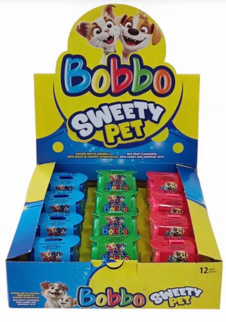 BOBBO CANDY SWEETY PET (12PACK)