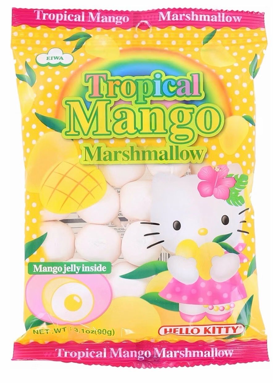 HELLO KITTY MANGO MARSHMALLOW (12PACK)
