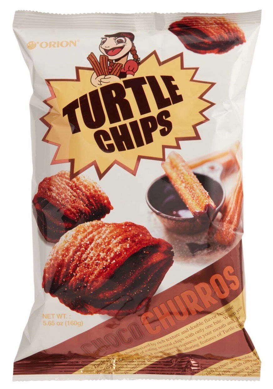 TURTLE CHIPS CHURROS 160GR (14PACK)