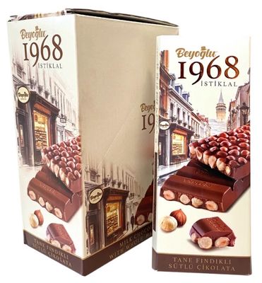 LUXURY WHOLE ROASTED HAZELNUT BARS (6PACK)