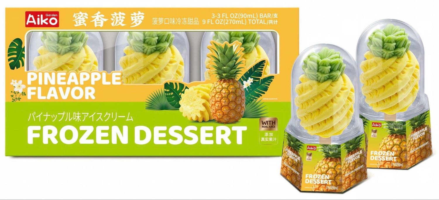 VIRAL PINEAPPLE ICE CREAM 8X3 (24UNITS)