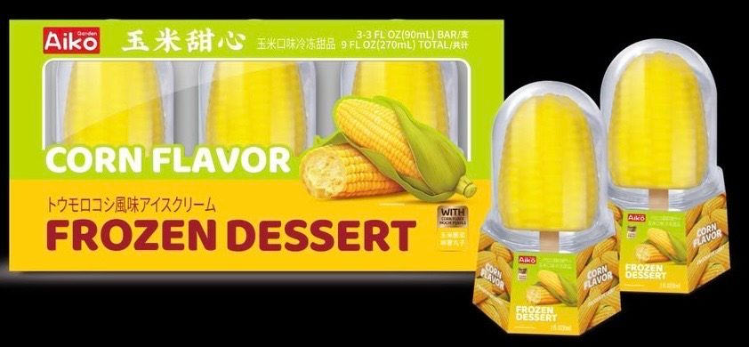 VIRAL CORN ICE CREAM 8X3 (24UNITS)