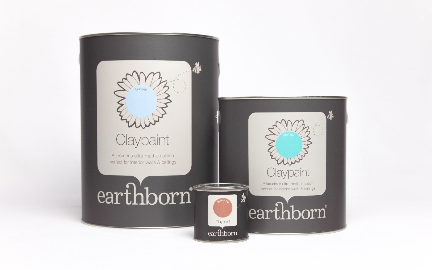 Earthborn Claypaints 2.5litres - Coloured