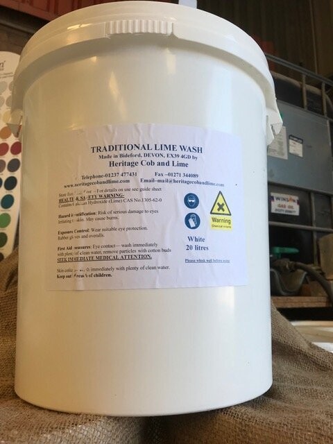 Lime wash White 10 litres
