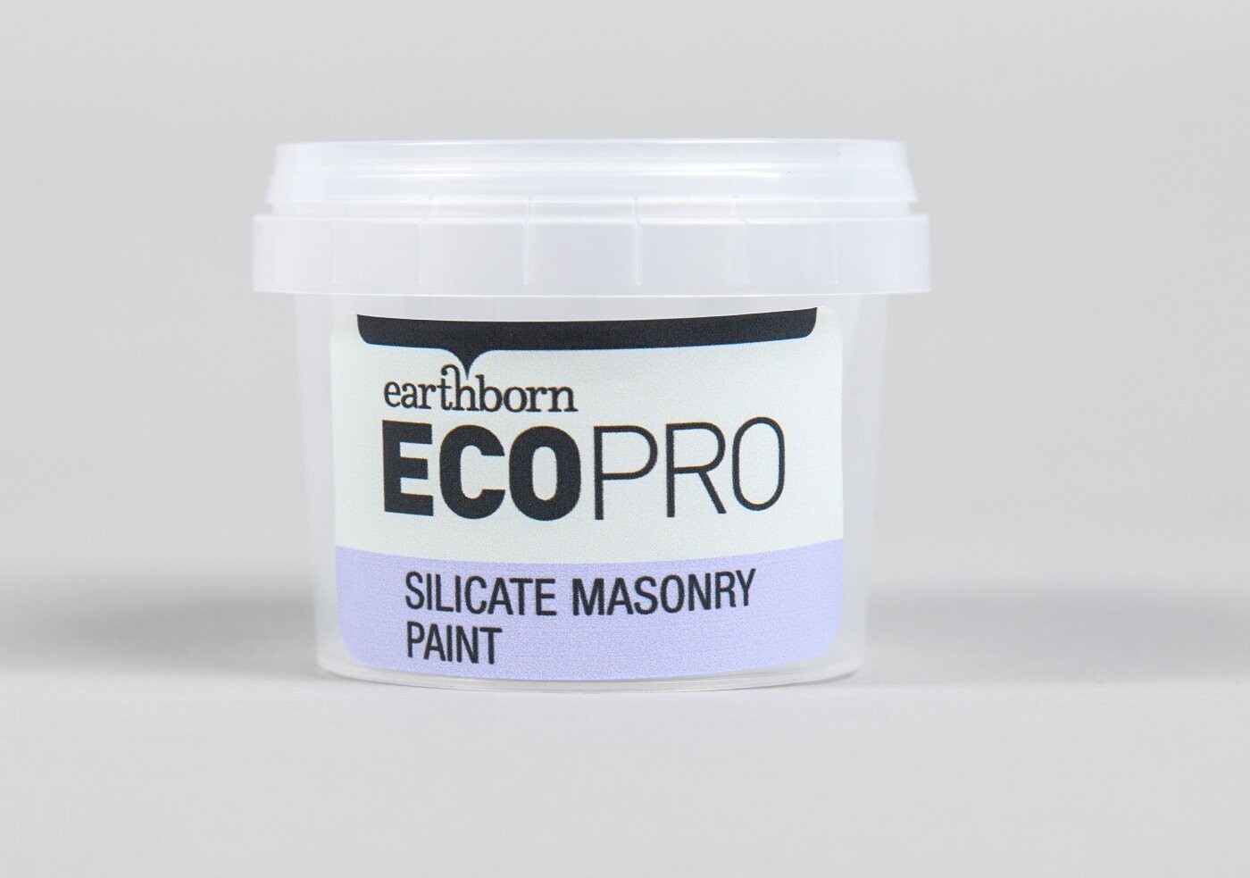 Earthborn Ecopro Silicate Masonry Paint 2.5 litre White, Size: 100ml Sample Pot