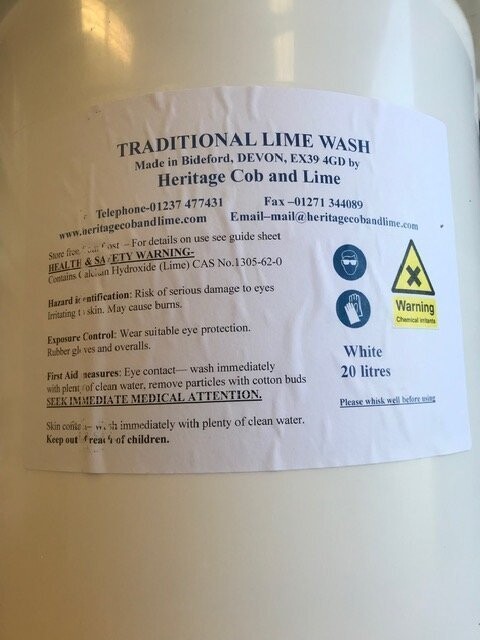 Lime wash White 20 litres