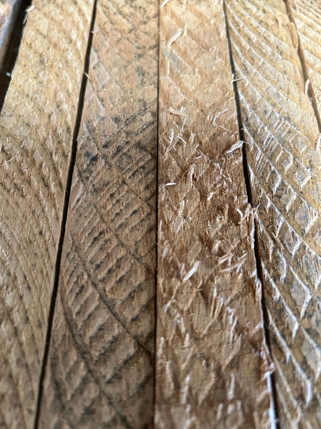 Rough Sawn Lath - Exmoor Oak Adders  bundles 50 x 4ft